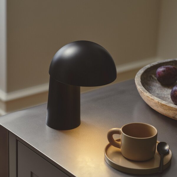 Lampade da tavolo DFTP by Nordlux, Faye Portable, dimmerabile, Nero, Soggiorno, Metallo, Scandinavo