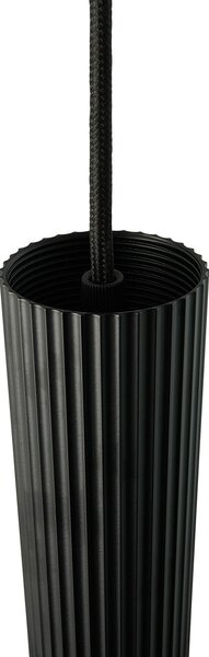 Lampada a sospensione Nordlux, Vico, dimmerabile, Nero, Sala da pranzo, Alluminio
