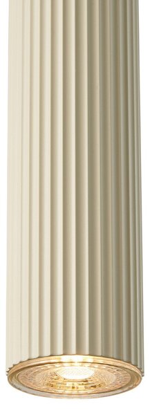 Lampada a sospensione Nordlux, Vico, dimmerabile, Beige, Sala da pranzo, Alluminio