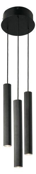 Lampada a sospensione Nordlux, Vico, dimmerabile, Nero, Sala da pranzo, Alluminio