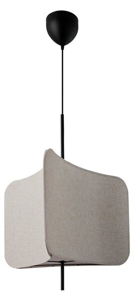 Lampada a sospensione Nordlux, Tinto, dimmerabile, Beige, Soggiorno, Tessuto / Tessile