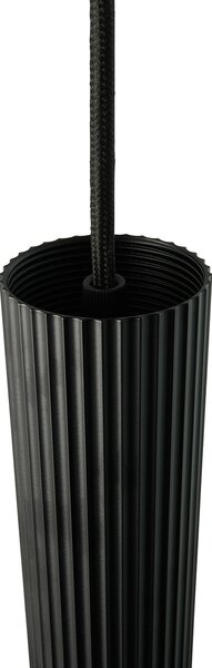 Lampada a sospensione Nordlux, Vico, dimmerabile, Nero, Sala da pranzo, Alluminio