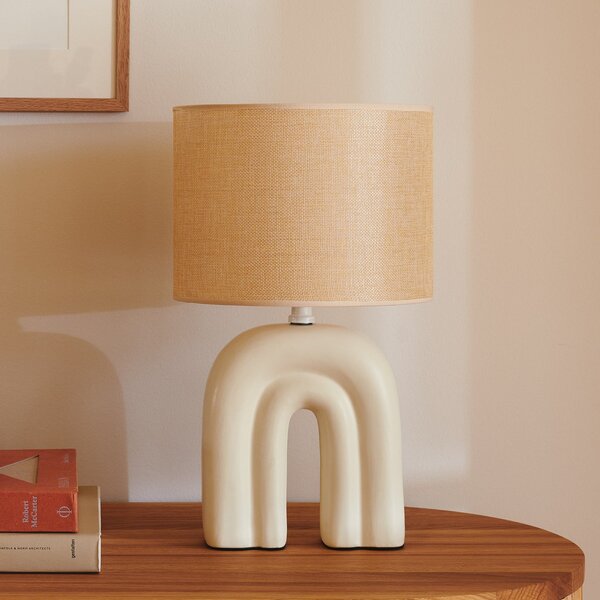 Lampade da tavolo Nordlux, Haze, Beige, Soggiorno, Ceramica
