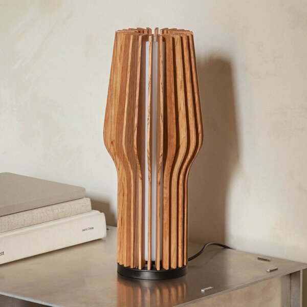 Lampade da tavolo PLEASE WAIT to be SEATED, Radiant, dimmerabile, Legno, Soggiorno, Legno, Design