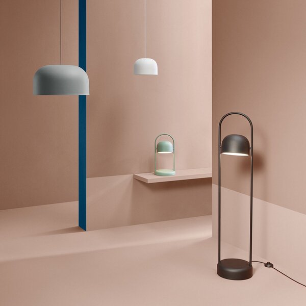 Lampada da terra PLEASE WAIT to be SEATED, Quay, Nero, Soggiorno, Metallo, Moderno