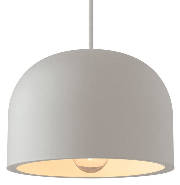 Lampada a sospensione PLEASE WAIT to be SEATED, Quay, dimmerabile, Grigio, Soggiorno, Metallo, Moderno