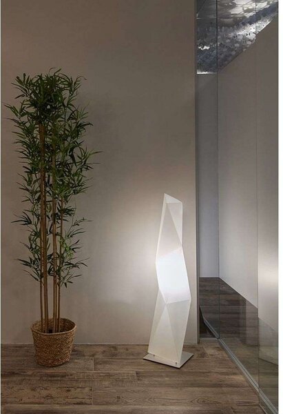 Lampada da terra Slamp, Bianco, Soggiorno, Plastica