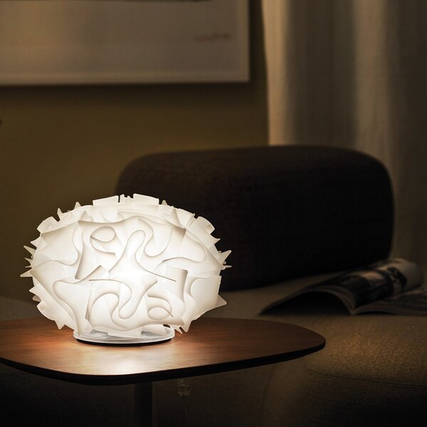 Lampade da tavolo Slamp, VELI, Bianco, Soggiorno, Plastica, Design