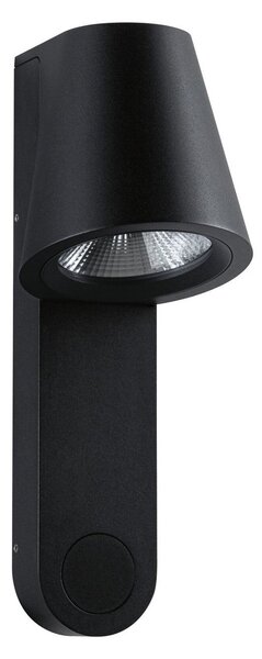 Lampade da esterno Paulmann, Caissa, Nero, Alluminio