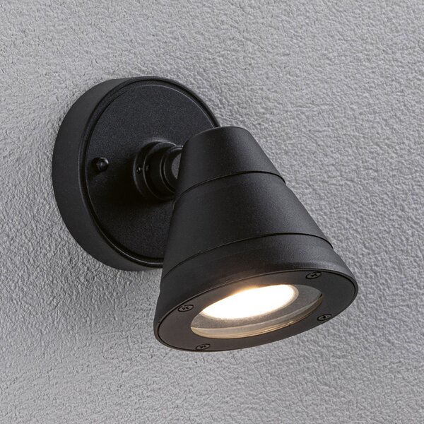 Lampade da esterno Paulmann, Trian, dimmerabile, Nero, Metallo, Moderno