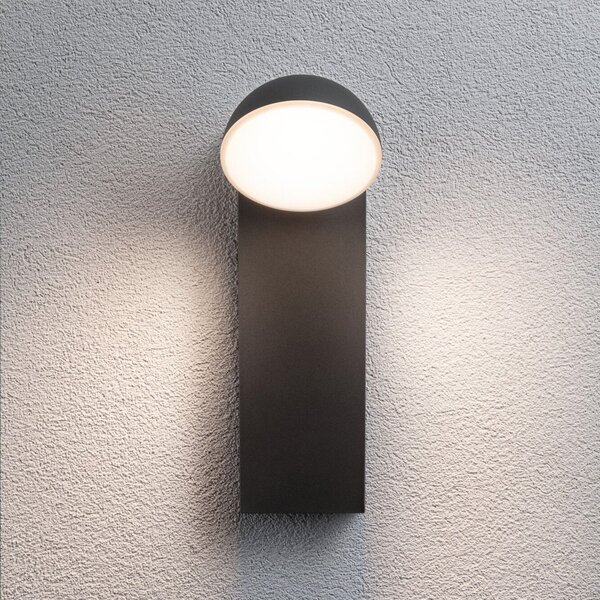 Lampade da esterno Paulmann, Puka, Nero, Metallo, Moderno