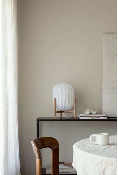 Lampade da tavolo Watt & Veke, dimmerabile, Bianco, Soggiorno, Legno, Scandinavo