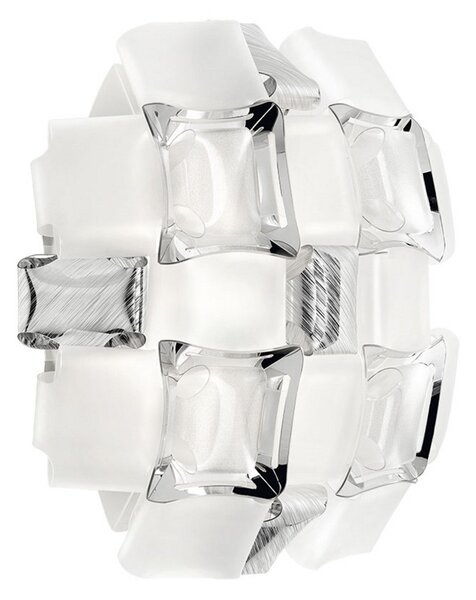 Mida Applique Applique da Parete Bianco-Platino - Slamp
