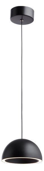 Lampada a sospensione LOOM DESIGN, Curve, dimmerabile, Nero, Soggiorno, Alluminio, Moderno