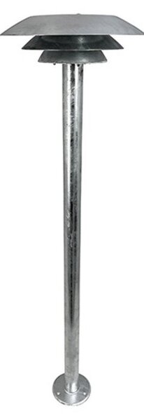 Lampade da esterno Dyberg Larsen, DL25, Metallizzato, Terrazza, Metallo, Scandinavo