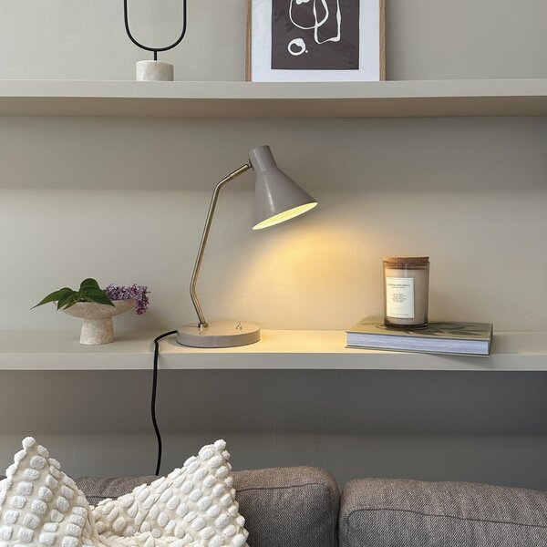 Lampade da tavolo Dyberg Larsen, Sleep, Grigio, Soggiorno, Metallo, Design