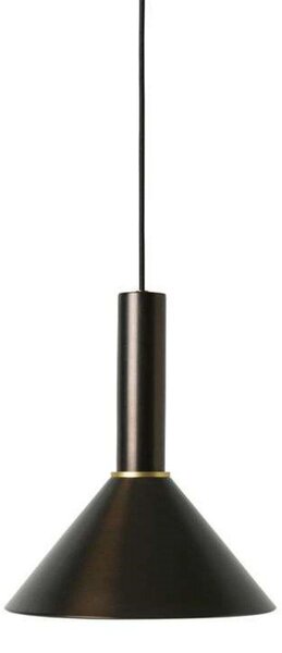 Lampada a sospensione ferm LIVING, Nero, Soggiorno, Metallo