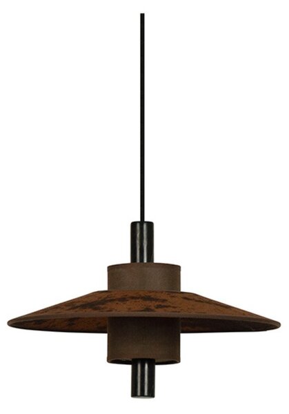 Lampada a sospensione Forestier, Thésée, dimmerabile, Rosso, Sala da pranzo, Tessuto / Tessile, Boho