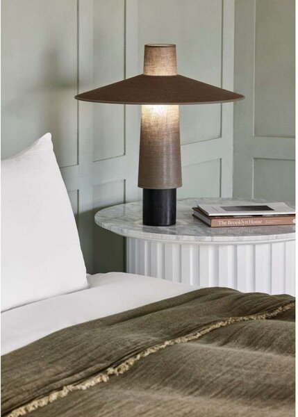 Lampade da tavolo Forestier, Thésée, Marrone / Ruggine, Soggiorno, Tessuto / Tessile, Boho