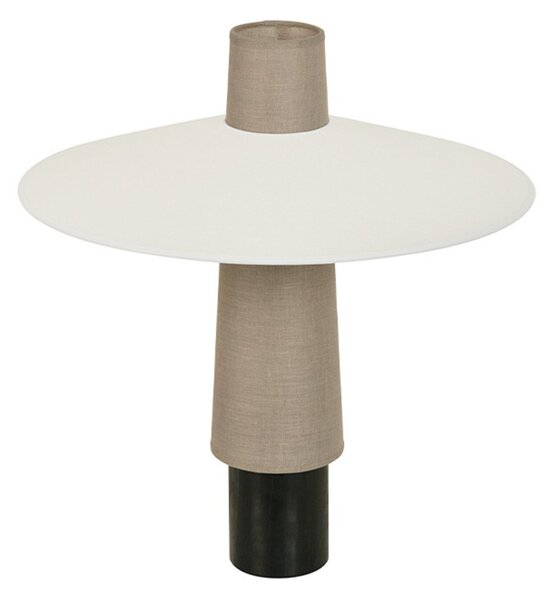 Lampade da tavolo Forestier, Thésée, Bianco, Soggiorno, Tessuto / Tessile, Boho