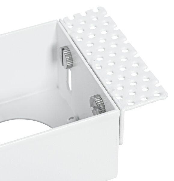 Set di 6 faretti incasso bianchi GU10 50mm senza cornice - Oneon