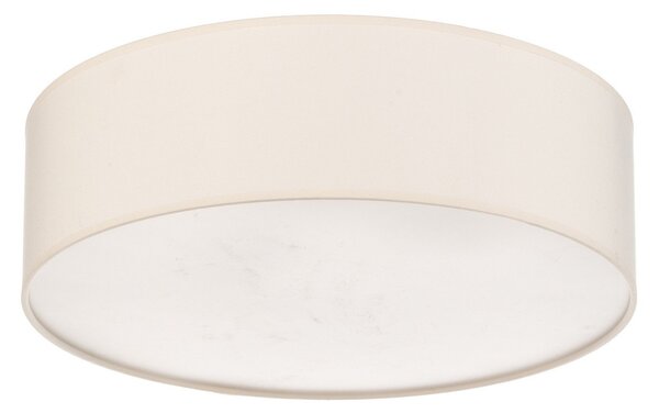 Plafoniera Euluna, Roller, dimmerabile, Beige, Soggiorno, Tessuto / Tessile, Moderno