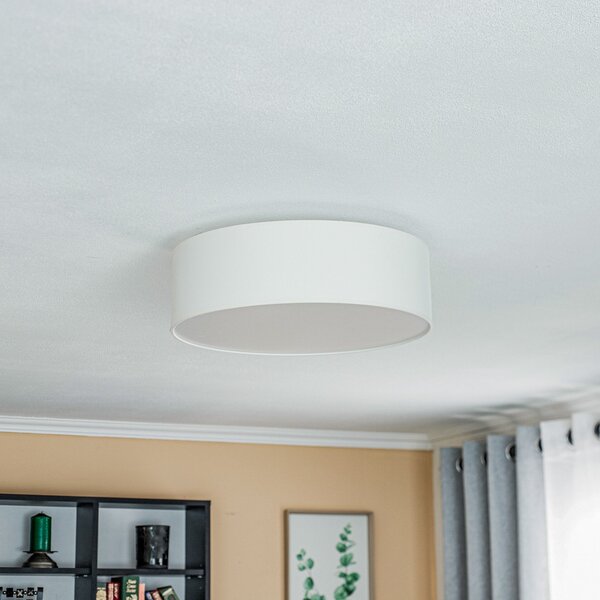 Plafoniera Euluna, Roller, dimmerabile, Beige, Soggiorno, Tessuto / Tessile, Moderno