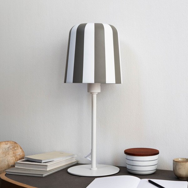 Lampade da tavolo Dyberg Larsen, Gry, Grigio, Soggiorno, Metallo, Design