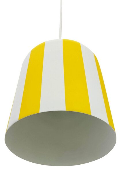 Lampada a sospensione Dyberg Larsen, Gry, dimmerabile, Giallo, Soggiorno, Metallo, Scandinavo