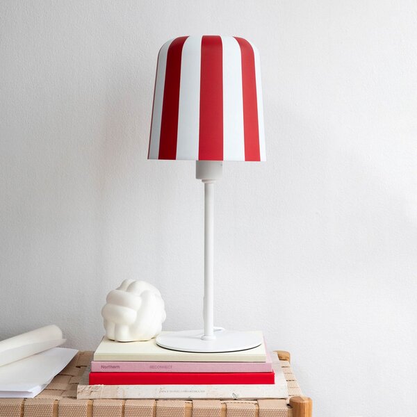 Lampade da tavolo Dyberg Larsen, Gry, Rosso, Soggiorno, Metallo, Design