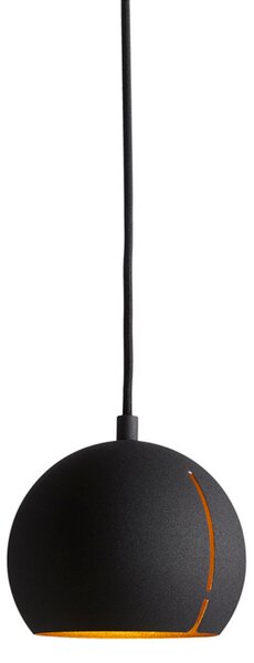 Lampada a sospensione Woud, Nero, Soggiorno, Metallo