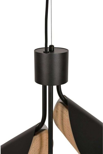 Lampada a sospensione Forestier, Lys, dimmerabile, Nero, Soggiorno, Altro, Design