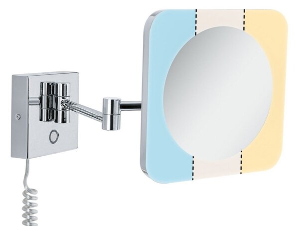 Applique da parete Paulmann, Jora, Metallizzato, Bagno, Metallo, Moderno