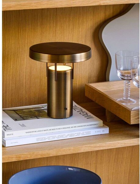Lampade da tavolo Hübsch, Dorato / Ottone, Soggiorno, Alluminio