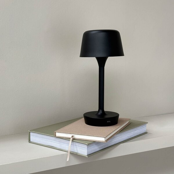 Lampade da tavolo Dyberg Larsen, Flow, dimmerabile, Nero, Soggiorno, Metallo, Scandinavo