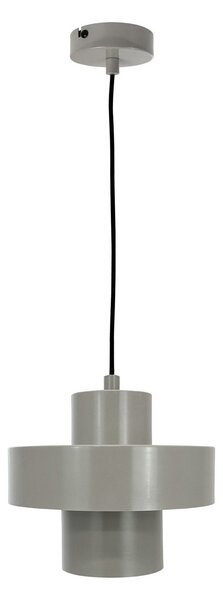 Lampada a sospensione Dyberg Larsen, Stoke, dimmerabile, Grigio, Soggiorno, Metallo, Design