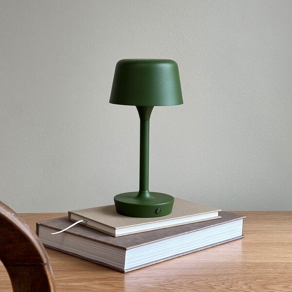 Lampade da tavolo Dyberg Larsen, Flow, dimmerabile, Verde, Soggiorno, Metallo, Scandinavo