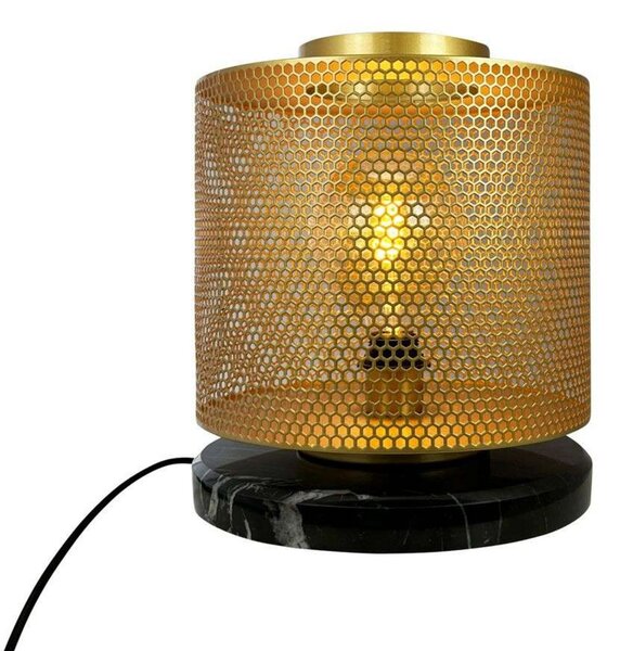 Lampade da tavolo Dyberg Larsen, Nantes, Dorato / Ottone, Soggiorno, Ottone, Scandinavo