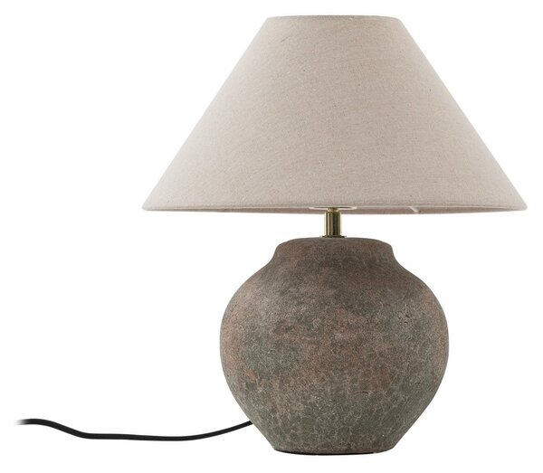Lampade da tavolo Lucande, Thalorin, Marrone / Ruggine, Soggiorno, Ceramica, Scandinavo