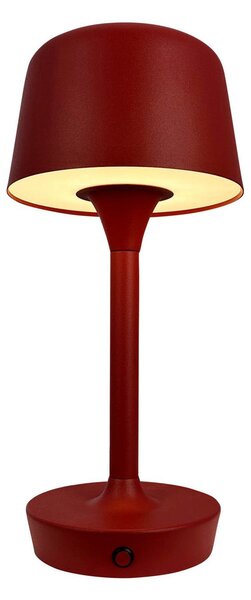 Lampade da tavolo Dyberg Larsen, Flow, dimmerabile, Rosso, Soggiorno, Metallo, Scandinavo