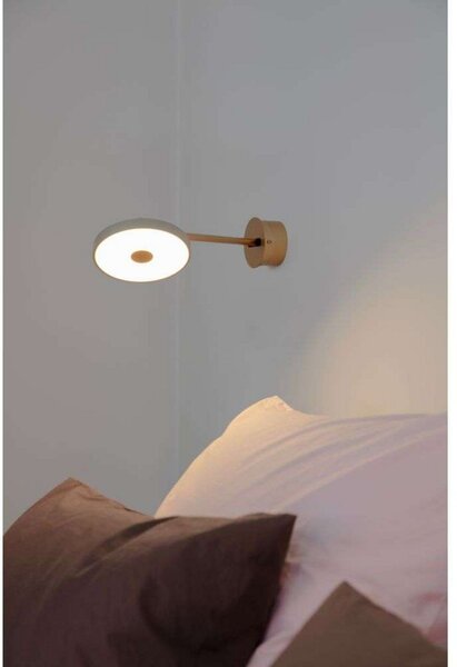 Applique da parete UMAGE, Asteria, dimmerabile, Grigio, Soggiorno, Metallo, Design