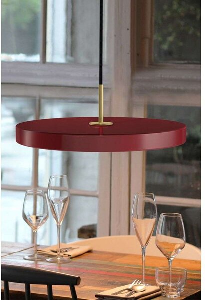 Asteria Plus Lampada a Sospensione Mini Ruby Red/Black Top