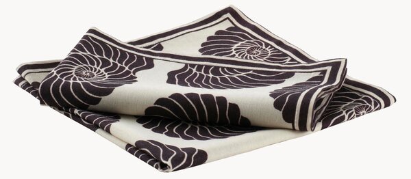 Set di 2 tovaglioli in cotone Shelly