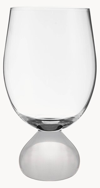 Set di 2 bicchieri da vino in cristallo fatti a mano Zephyr
