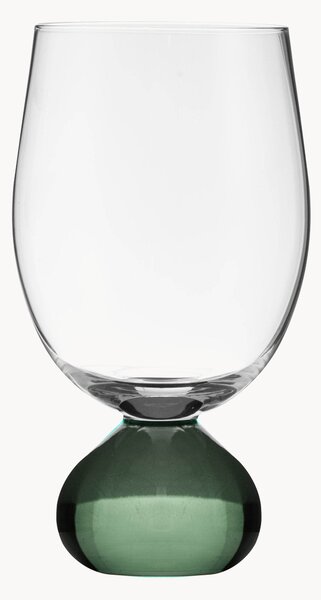Set di 2 bicchieri da vino in cristallo fatti a mano Zephyr