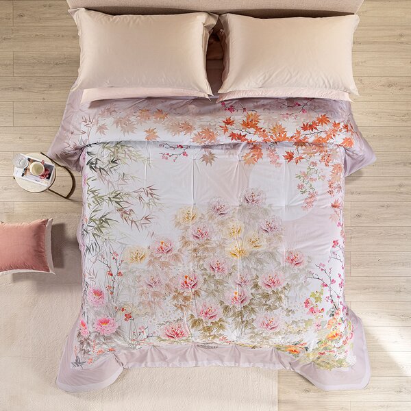 Plaid Gran Scaldotto MATRIMONIALE Eden UNICA Cotone Pettinato Caleffi