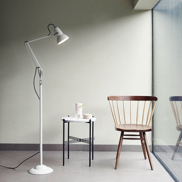 Lampada da terra Anglepoise, Original 1227, Bianco, Soggiorno, Metallo, Industriale