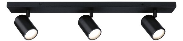 Plafoniera Paulmann, Zyli, dimmerabile, Nero, Bagno, Metallo, Moderno