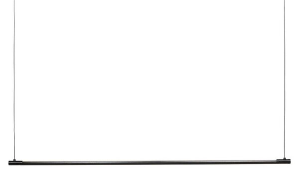 Lampada a sospensione LOOM DESIGN, Straw 150, dimmerabile, Nero, Sala da pranzo, Alluminio, Moderno