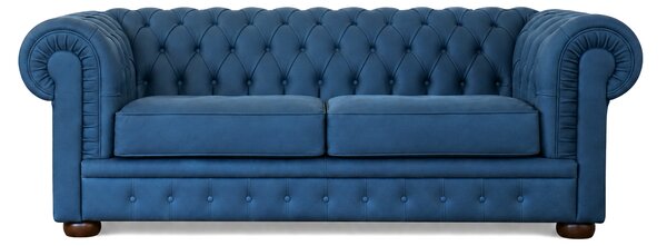Divano Chesterfield in Pelle Primo Fiore Premium – Iconico, Finiture di Pregio